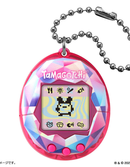 Bandai Tamagotchi Pink Treasure Jewel GEN2 Electronic Pet Game Toy For Children