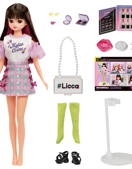 Takara Tomy Licca-chan Licca #Licca #MyFabCosmetics Doll Set