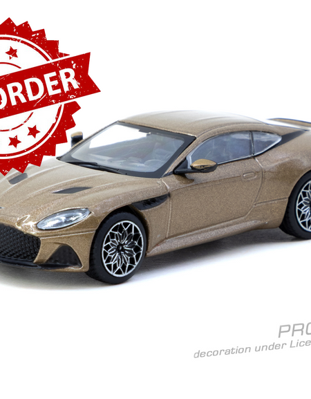 (Pre-order) Tarmac Works 1/64 Aston Martin DBS Superleggera Brown Metallic Model