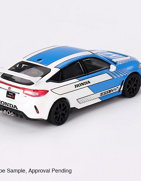 Mini GT #753 1/64 Honda Civic Type R #3 2023 Pace Car Blue Model Car