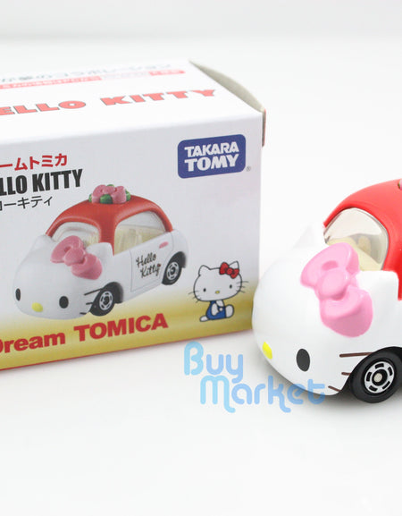 Takara Tomy Dream Tomica Hello Kitty White Red Special Mini Diecast Toy Car