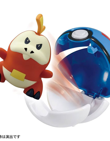 Takara Tomy Pokemon Moncolle Monster Collection Pokedel-Z Fuecoco Super Ball