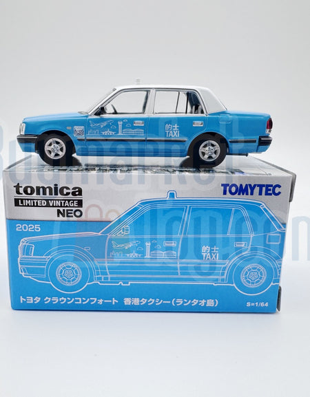Takara Tomy Tomytec Limited Vintage NEO Toyota Crown Comfort HK Taxi Blue