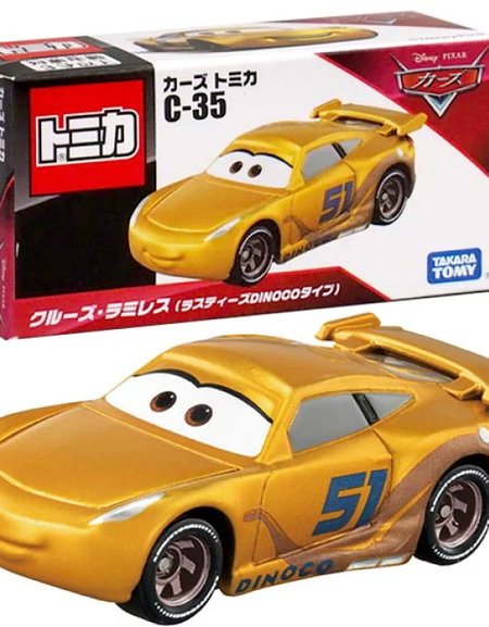 Takara Tomy Disney Tomica PIXAR CARS C-35 Cruz Ramirez (Rusteze Dinoco Type)