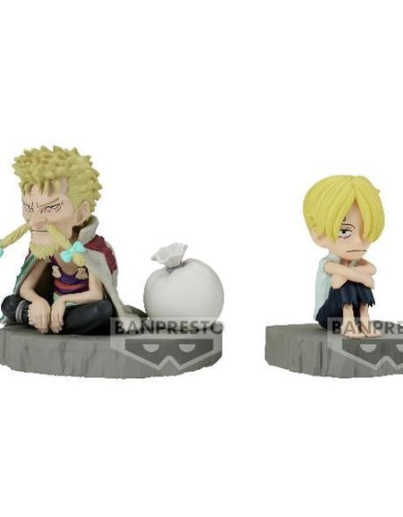 Banpresto ONE PIECE WCF WORLD COLLECTABLE FIGURE LOG STORIES SANJI & ZEFF Set