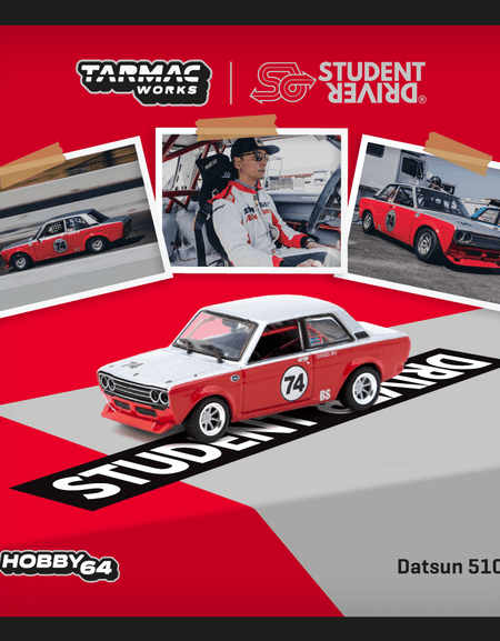 Tarmac Works 1/64 Datsun 510 Trans-Am B-Sedan 2.5 Challenge 2023