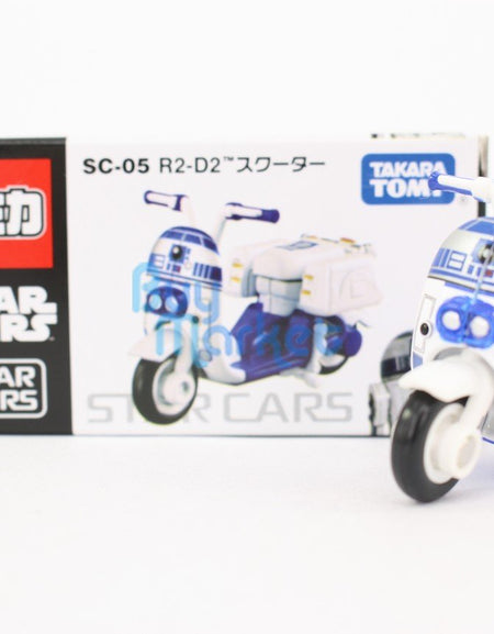 Takara Tomy Tomica Star Cars SC-05 Star Wars R2-D2 Scooter Motorcycle Diecast