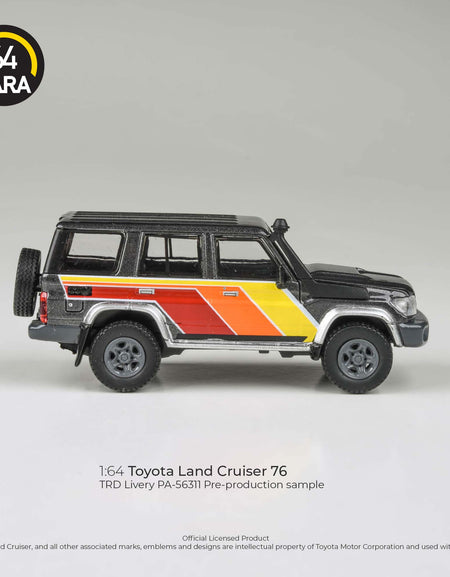 PARA64 1/64 2014 Toyota Land Cruiser LC 76 TRD Livery Model Car
