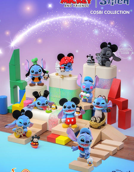 Hot Toys Mickey & Friends Stitch Fan-Cination Cosbi Collection (Set of 8) CBX313