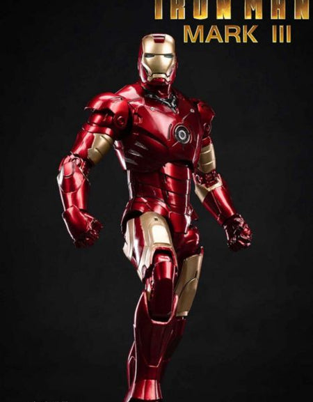 ZD Toys Marvel Avengers 1/10 Iron Man MK3 Action Figure with Lighting Function