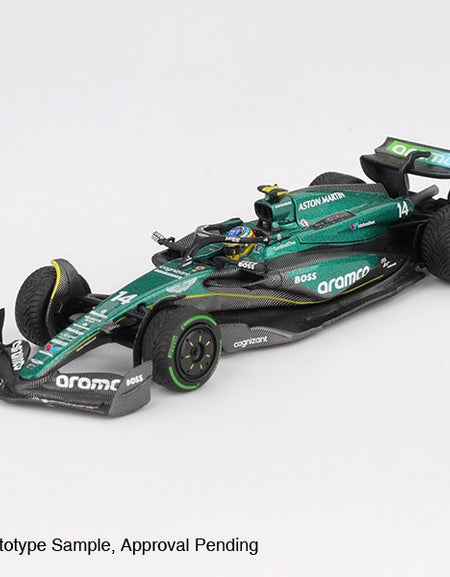 MINI GT #1113 Aston Martin AMR24 #14 Fernando Alonso 2024 F1 2024 GP