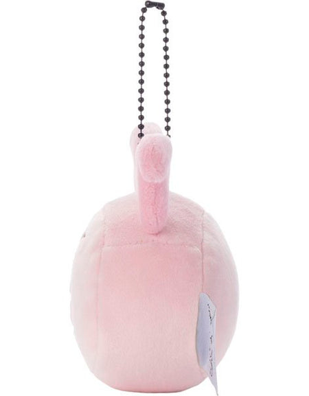 Disney Takara Tomy Winnie the Pooh 8.5cm Piglet Face Shape Mascot Soft Plush