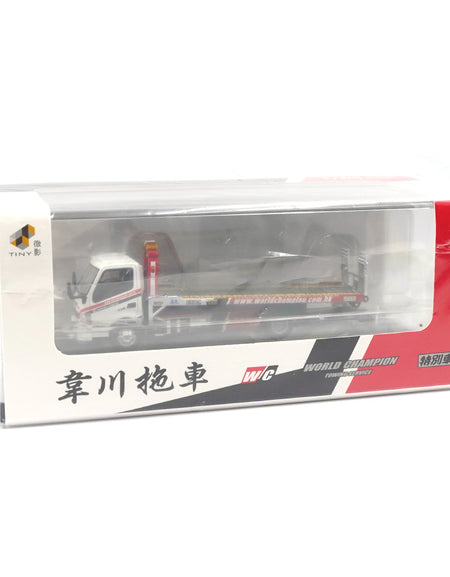 Tiny 1/64 HINO 300 World Champion Tow Truck City Diecast Scale Model Car