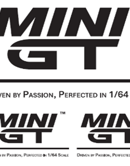 MINI GT Official MINI GT Sticker Set C (92*54mm/44*33mm) MGTOM044