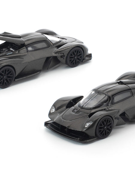 (Pre-order) POPRACE 1/64 ASTON MARTIN VALKYRIE CARBON EDITION Model Car