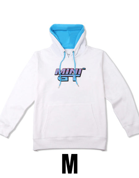 MINI GT Official MINI GT Pullover Hoodie - LB Kuma White M Size For Men & Women