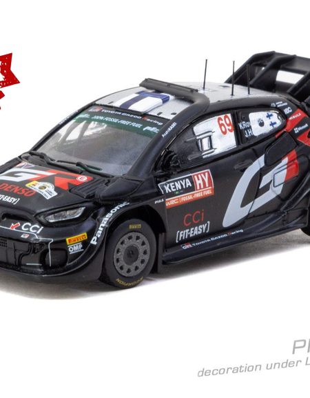 (Pre-order) Tarmac Works 1/64 Toyota GR YARIS Rally1 HYBRID Safari Rally Kenya