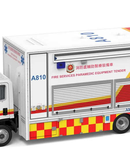 Tiny City 73 Die-cast Model Car ISUZU N Series Paramedic Equipment Tender (PET)