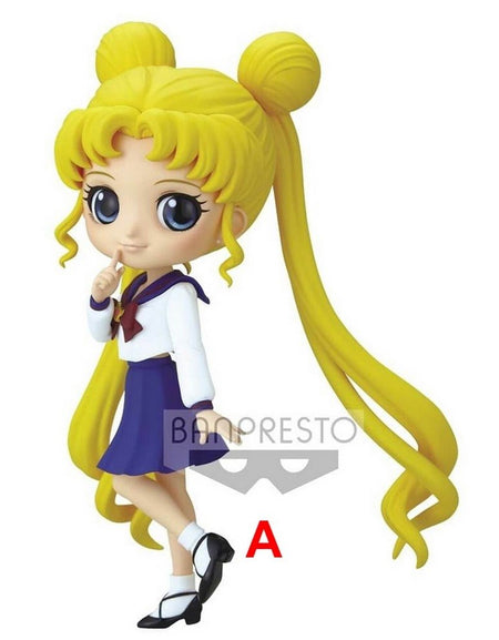 Banpresto Q posket Sailor Moon Eternal Tsukino Usagi School Uniforms Ver A