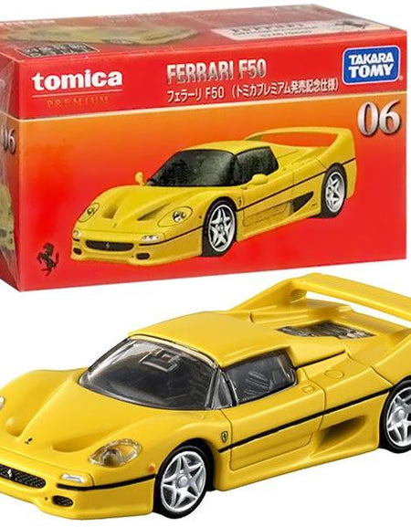 Takara Tomy Tomica Premium Diecast Car - No. 06 Ferarri F50 (1st)