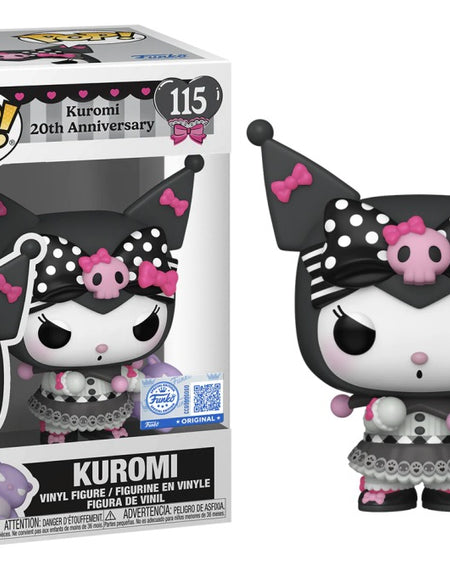 Funko Pop Sanrio Hello Kitty Friends 115 Kuromi with Baku 20th Anniversary