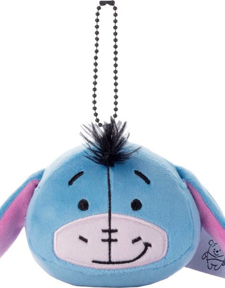 Disney Takara Tomy Winnie the Pooh Mocchi Eyeore Face Shape Mascot Soft Plush