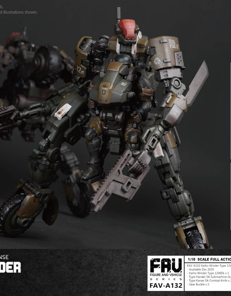 Acid Rain x ToyAllianceF AV-A132 Kaiho Winder Type12WDk ActionFigure