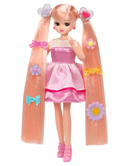 Takara Tomy Licca LD-06 Long Hair Licca EX Licca-chan Doll Set