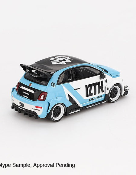 Mini GT #1051 Abarth 595 LB-WORKS x Abas Works IZTK Model Car