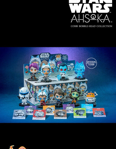 Hot Toys Star Wars: Ahsoka™ Cosbi Bobble-Head Collection Full Set