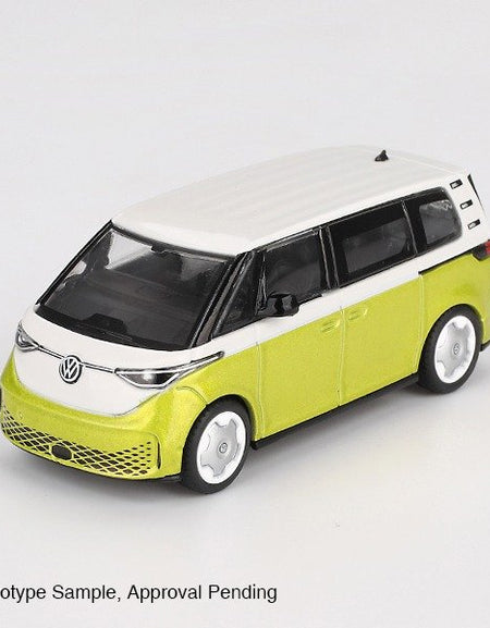 MINI GT #1110 Volkswagen ID.Buzz Candy White / Pomelo Yellow LHD
