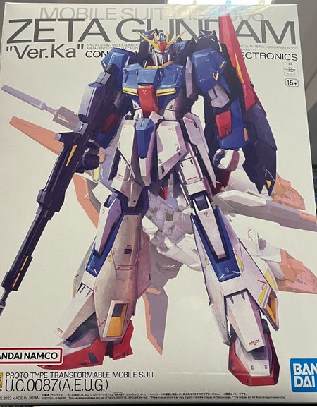 Bandai MG 1/100 MSZ-006 ZETA GUNDAM VER KA (Gundam Model Kits)