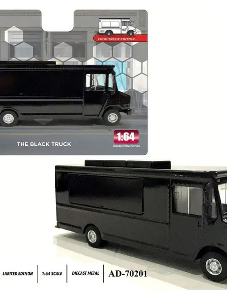 American Diorama 1:64 Food Truck series – The Black Truck Model Car