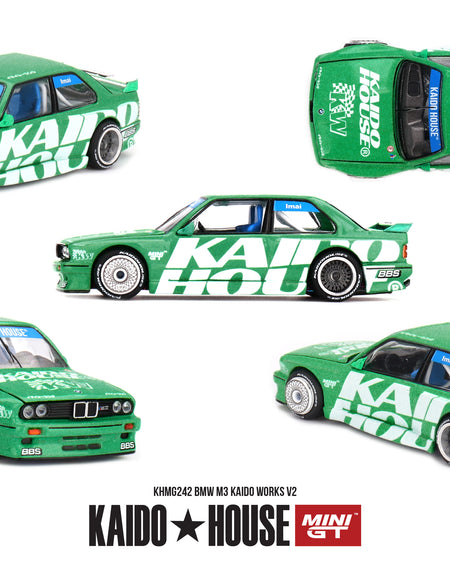(Pre-order) Kaido House X Mini GT BMW M3 Kaido Works V2 Diecast Model Car #242