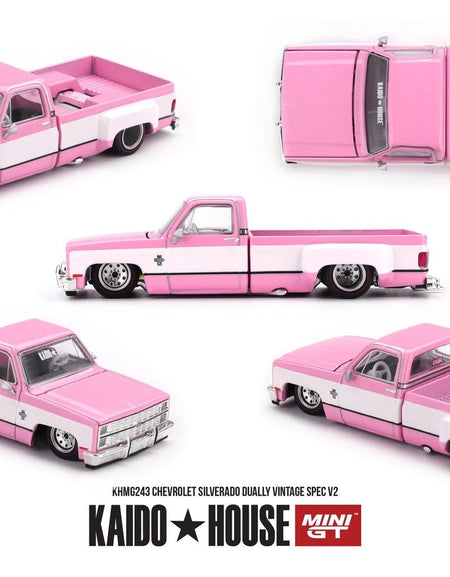 (Pre-order) Kaido House Mini GT Chevrolet Silverado Dually Vintage Spec V2 #243