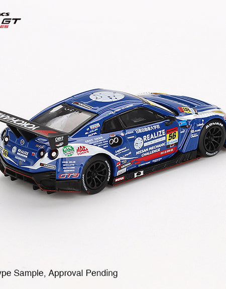 Mini GT #859 Nissan GT-R NISMO GT3 #56 " REALIZE NISSAN MECHANIC