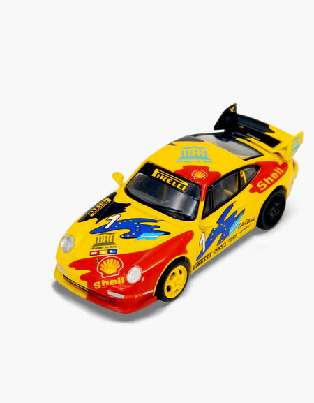 SPARKY x TINY 1/64 Porsche 993 Carrera Cup 1993 Shell Model Set