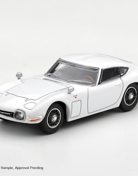 (Pre-order) Mini GT #1417 Toyota 2000GT Pegasus White LHD Diecast Model Car