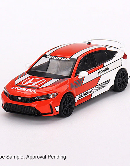 Mini GT #686 Honda Civic Type 2023 Pace Car Red Diecast Model Car