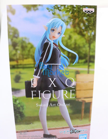 Banpresto Sword Art Online SAO EXQ ASUNA model figure (School uniform ver.)