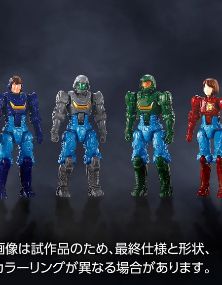 Takara Tomy DIACLONE TM-35 TACTICAL MOVER TACTICAL GRANDER DIA-NAUTS SET