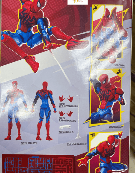 Blokees Marvel Rivals Champion Class Spider-Man Model Kit 1:12 Scale Figure