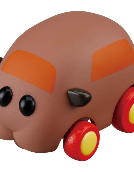 Takara Tomy Tomica ChoroQ Pull Back Diecast Model Car - Pui Pui Molcar Teddy