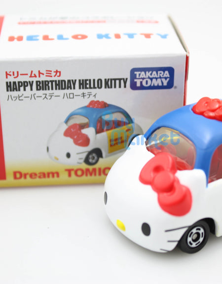 Takara Tomy Dream Tomica Hello Kitty Happy Birthday Asia Ver. Diecast Toy Car