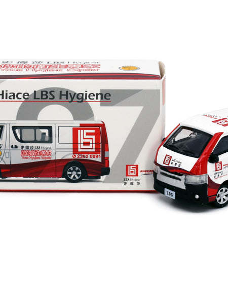 Tiny City 1:64 Die-cast Model Car - Toyota Hiace LBS Hygiene