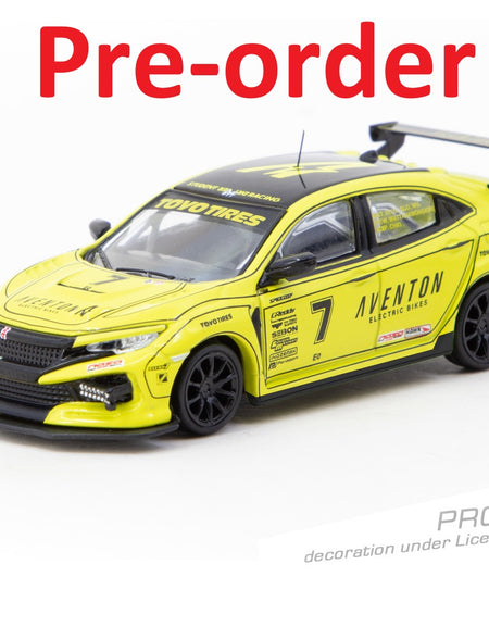 (Pre-order) Tarmac Works 1/64 Honda Civic TYPE R FK8 NASA Western Endurance