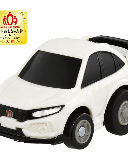 Takara Tomy Tomica ChoroQ Pull Back Diecast :e-05 Honda Civic Type R (FK8) (1st)