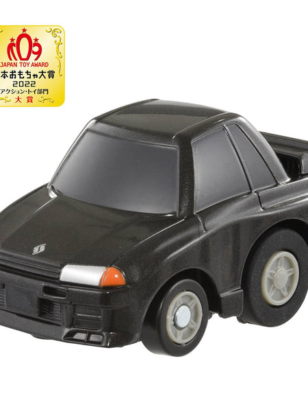 Takara Tomy Tomica ChoroQ Pull Back Diecast Car e-02 Nissan Skyline GT-R(R32)1st