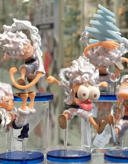 Banpresto ONE PIECE WCF MONKEY.D.LUFFY GEAR5 SPECIAL-METALLIC COLOR Full Set 5