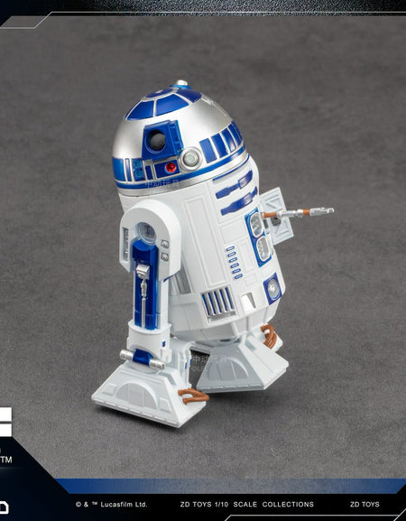 ZD Toys Star Wars 1:10 Action Figure - R2D2 Collectible Action Figure Set